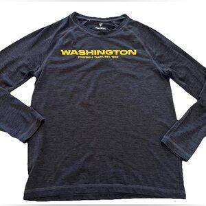 Fanatics Washington Football Team T-Shirt Mens M Heather Black Commanders